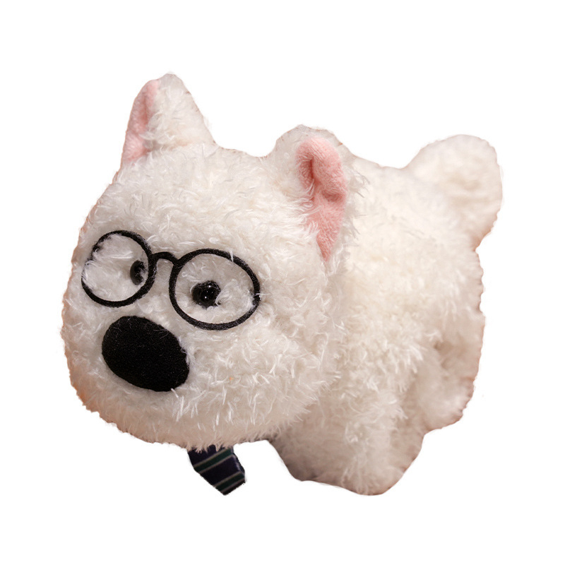 Slatko štene West Highland White Terrier - plišana igračka za zapešće za djecu