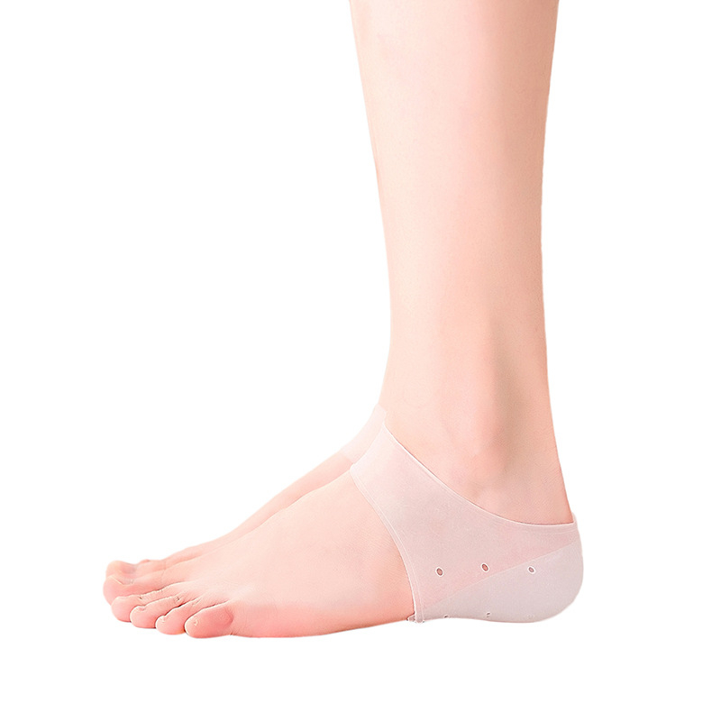 Set polupalih ulošaka za povećanje visine, u boji kože i bijeloj, za cipele, unisex