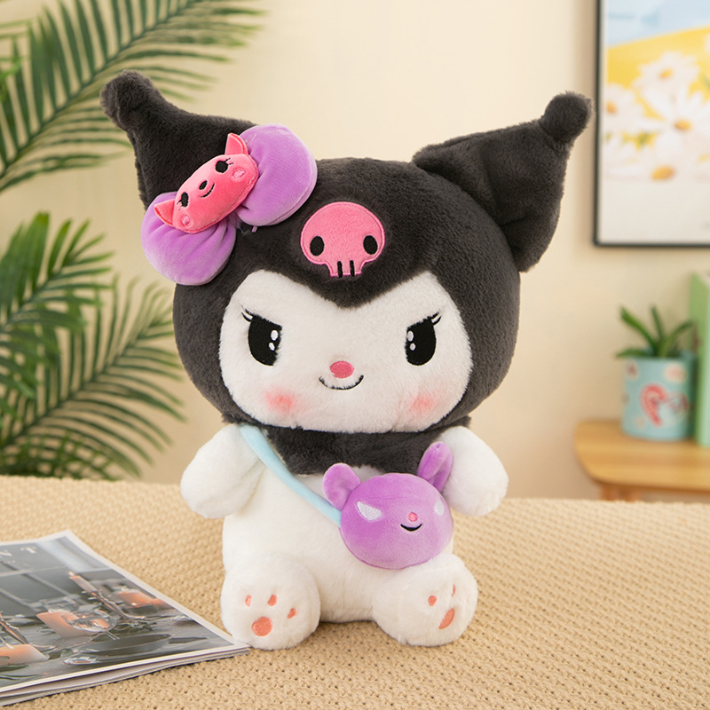 Nova plišana igračka: Kuromi My Melody Cinnamon Dog, dar za djevojčice, stil hvatačke mašine