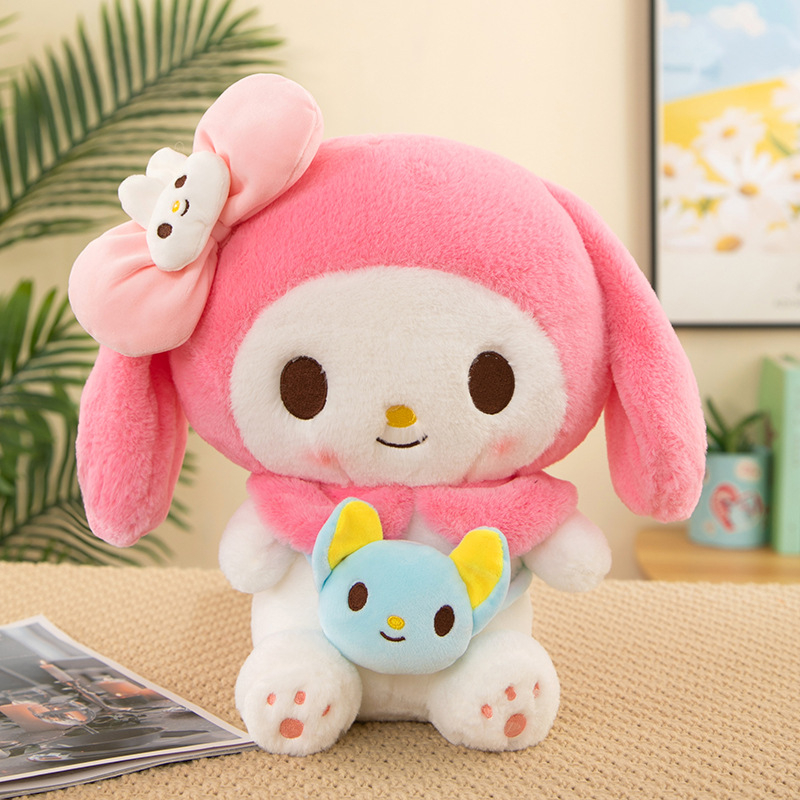 Nova plišana igračka: Kuromi My Melody Cinnamon Dog, dar za djevojčice, stil hvatačke mašine