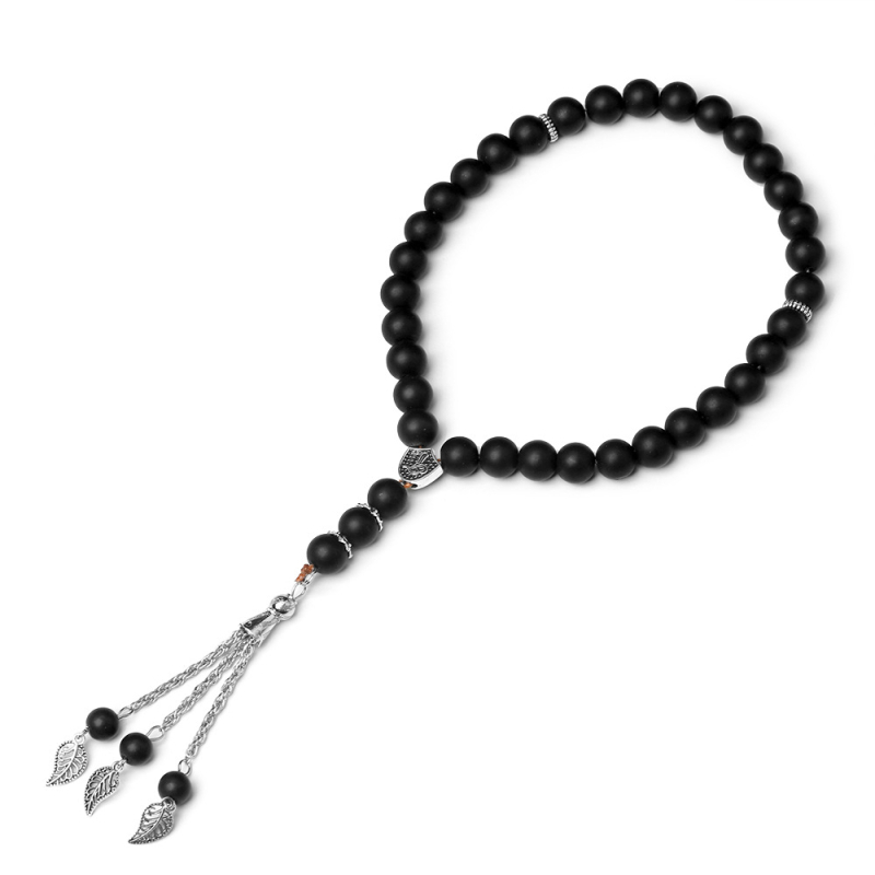 Kristalna tasbih narukvica s 33 perlama, 10 mm