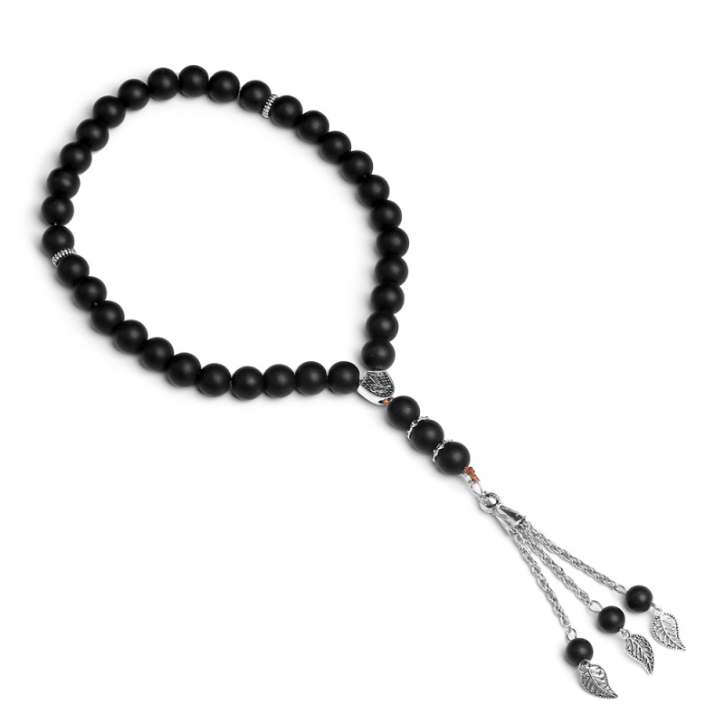 Kristalna tasbih narukvica s 33 perlama, 10 mm