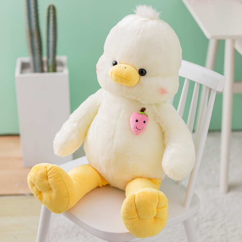 Plišani set u šumskom stilu: veliki panda teddy medo, slatka patka pliš, lutka za hvatanje u stroju, jastuk za krevet