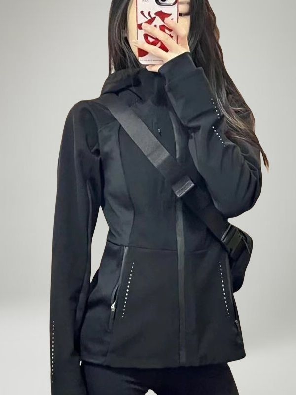 Ženska ljetna jakna sa slim-fit krojem, windbreaker, sportski casual, korejskog stila, za malu visinu, ljeto 2025