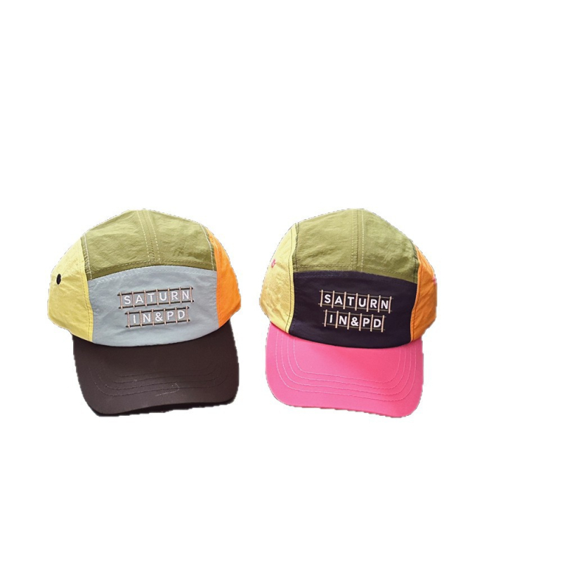 Jedinstvena dječja brzosušeća baseball kapa s blokiranjem bojama, retro dizajn color-block, kapa za zaštitu od sunca za dječake i djevojčice