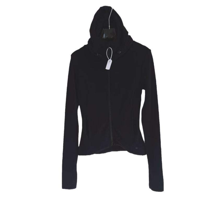 Ženska jakna od polar fleece s kapuljom, uski kroj, jesen i zima, pogodna za vožnju biciklom