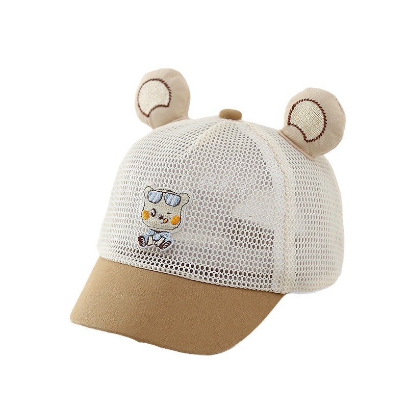 Dječja mrežasta baseball kapa za sunce, ljeto, unisex, motiv praščića, za uzrast 2–6 godina