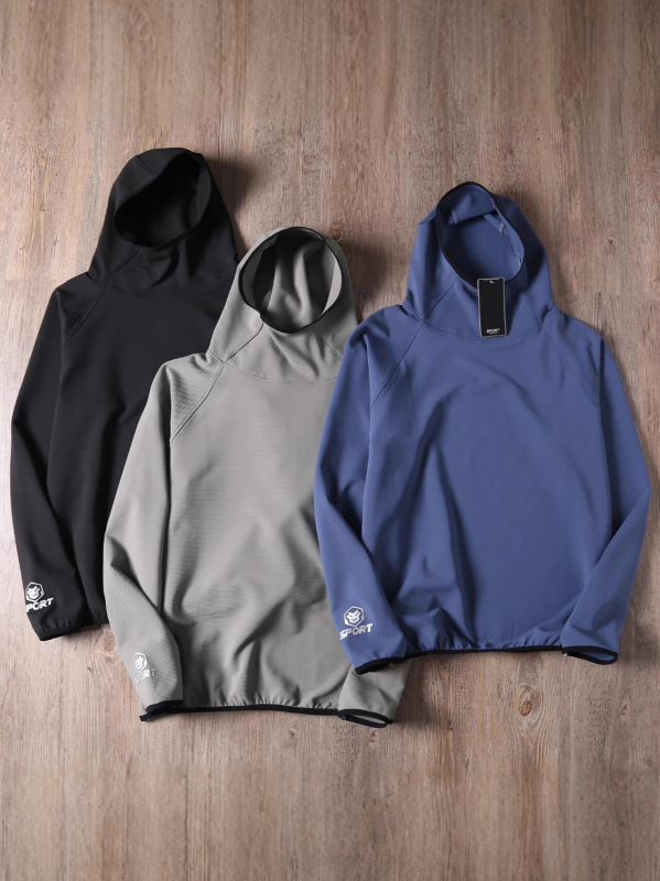 Muški hoodie za jesen-zimu, udoban široki kroj, prozračan, casual odjeća