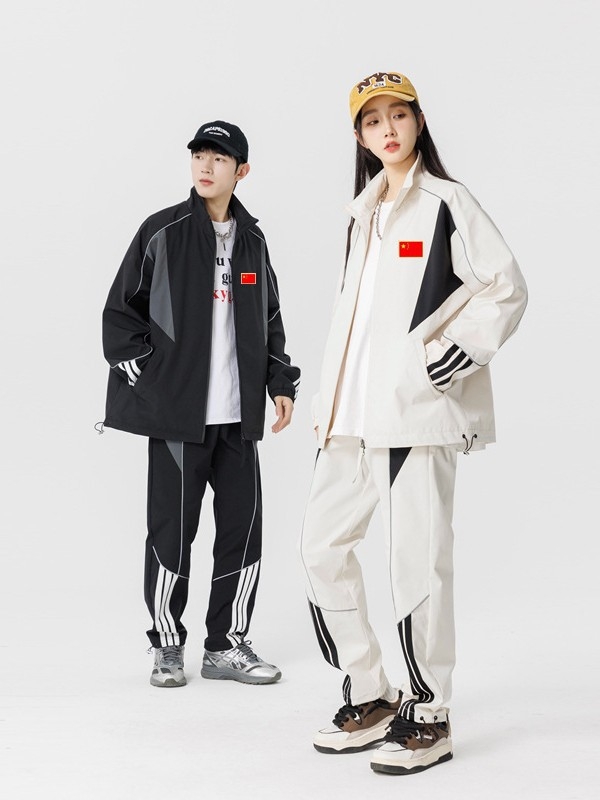 Unisex sportski komplet s logom – timska uniforma za proljeće i jesen za trenere i igrače