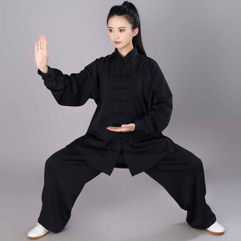 Hongji Tai Chi odijelo s milk silk fleeceom, debelo i toplo za jesen-zimu 2025, za nastupe i treniranje borilačkih vještina, unisex za odrasle
