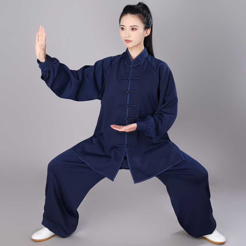 Hongji Tai Chi odijelo s milk silk fleeceom, debelo i toplo za jesen-zimu 2025, za nastupe i treniranje borilačkih vještina, unisex za odrasle