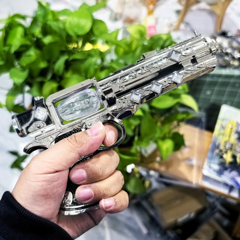 Rijetki posebni pištolj za PUBG igru, 20 cm, metalni model oružja za cosplay rekvizit