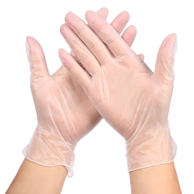 Jednokratne prozirne PVC rukavice za kućne poslove, njegu ljepote i trajni makeup te pečenje; bez praška, mekane i izdržljive