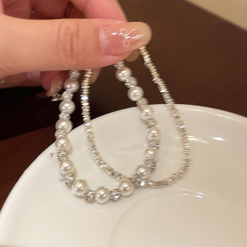 Narukvica od perli za žene, elegantan luksuz, kamen mačjeg oka, novi komad ručnog nakita