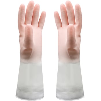Latex rukavice s gradientom boje, vodootporne, lagane za ljeto, kuhinjske i pranje posuđa, dvobojne, za žene