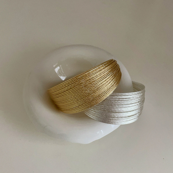 Ženske višeslojne metalne narukvice, nišni dizajn, retro stil, minimalistički i svestrani dodatak za zglob