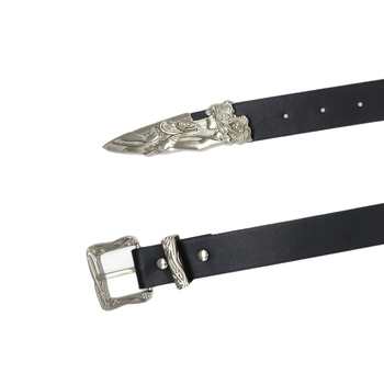 PU kožni kaiš s metalnom kopčom za traperice i suknju – modni dodatak, duljina 105 cm, širina 2,8 cm