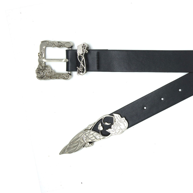 PU kožni kaiš s metalnom kopčom za traperice i suknju – modni dodatak, duljina 105 cm, širina 2,8 cm