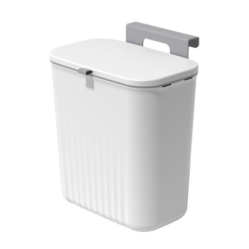 Zidni kuhinjski koš s poklopcem, za vrata ormarića, 9L