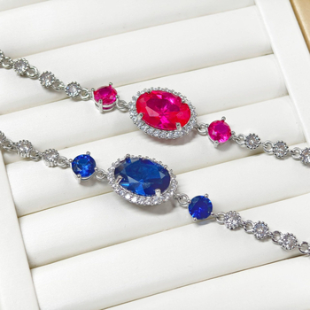 Gesen Jewelry Ženska narukvica od pozlaćenog bakra sa cirkonima u ugradnji – jednostavna, moderna
