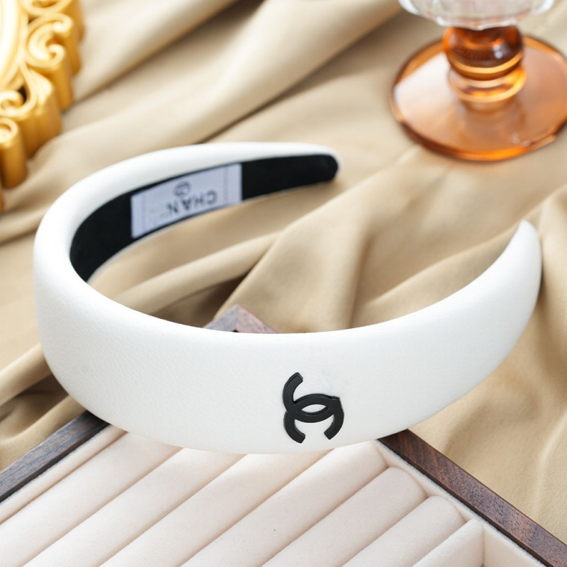 Ženska kožna traka za kosu u korejskom stilu – jednostavan, elegantan, jednofarbni retro dizajn