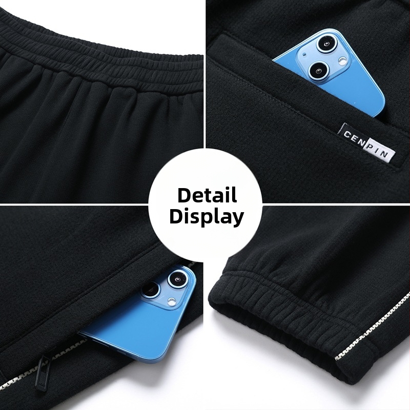 Zimné unisex tepláky s fleecovou podšívkou, voľný strih, plus veľkosť, na outdoorové športy a bežné nosenie, s manžetami