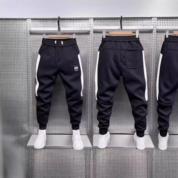 Muške sportske casual hlače za jesen 2024, udoban kroj, uske završetke nogavica, sportski stil