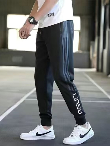 Muške sportske hlače s brzim sušenjem, tanke, duljina 9/10, casual jogger stil