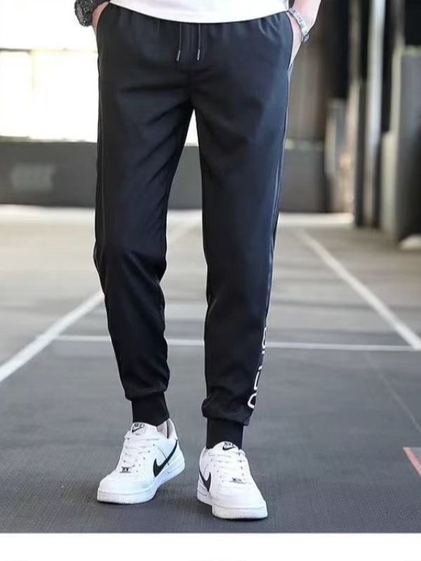 Muške sportske hlače s brzim sušenjem, tanke, duljina 9/10, casual jogger stil