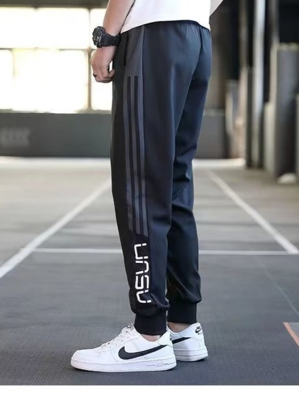 Muške sportske hlače s brzim sušenjem, tanke, duljina 9/10, casual jogger stil