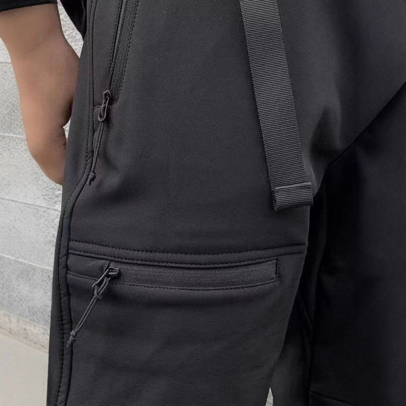 Muške jogger hlače, proljeće–jesen, ležernog kroja, s manžetama pri gležnjeva, casual, harém stil, sportske hlače