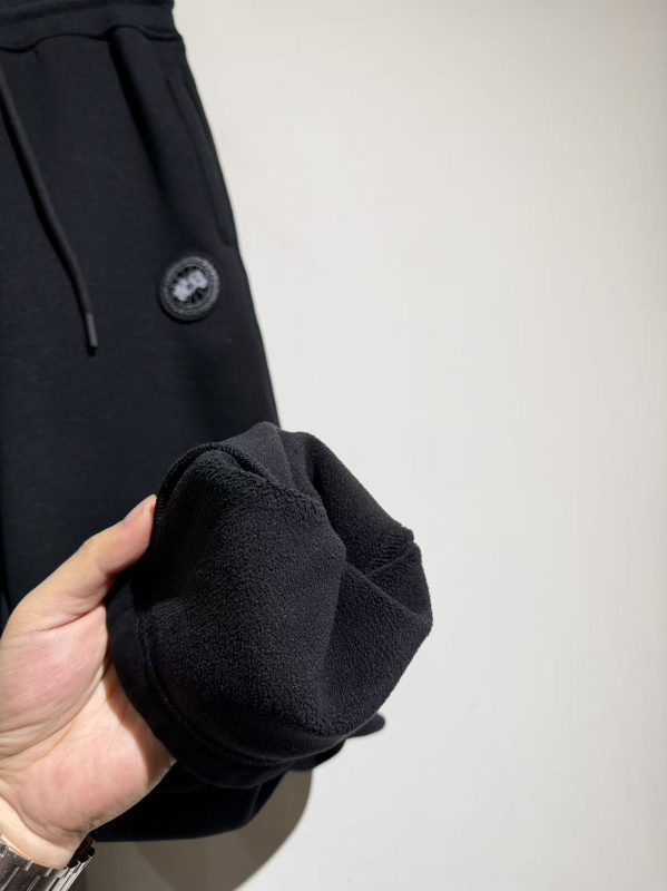 2025 Зимни модни джогър пантс с дебел плат, Slim Fit, без нужда от гладене, за мъже, универсални с бродерия, комфортни спортни панталони