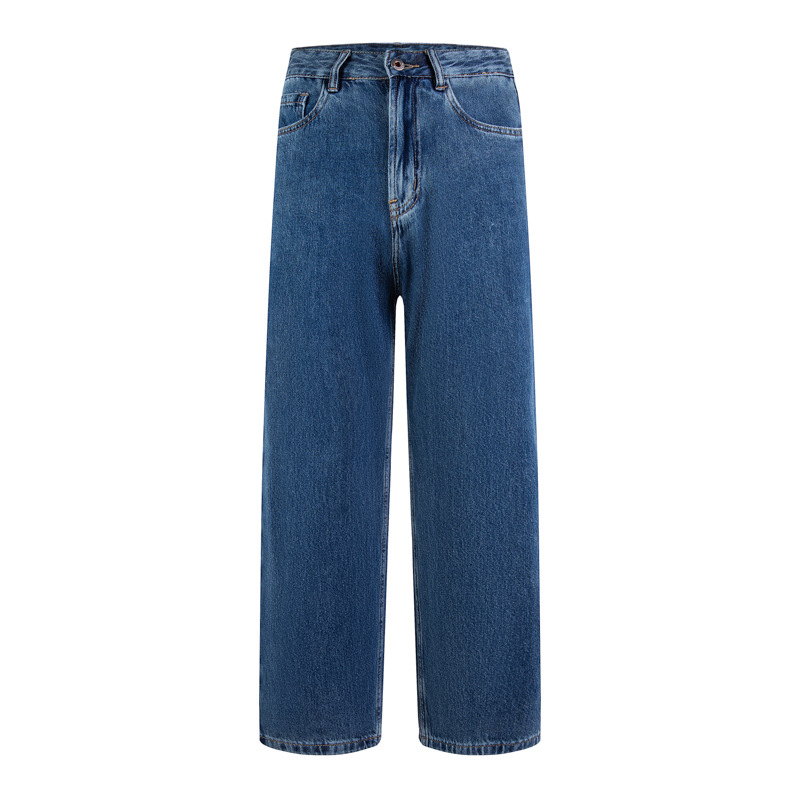 Blugi bărbătești din Tencel – moderne și versatile pentru purtări casual, denim drept cu aer retro american, calitate superioară