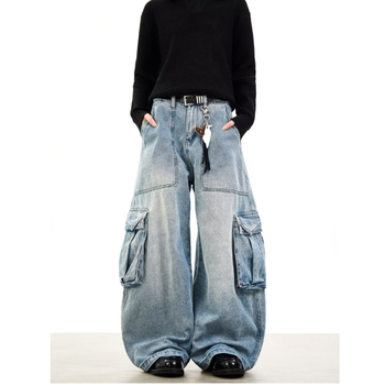 Muške vintage radne traperice za jesen/zimu, stylish i visoke kvalitete, inspirirano američkim street styleom.