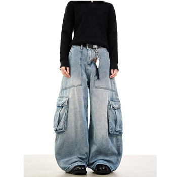 Muške vintage radne traperice za jesen/zimu, stylish i visoke kvalitete, inspirirano američkim street styleom.