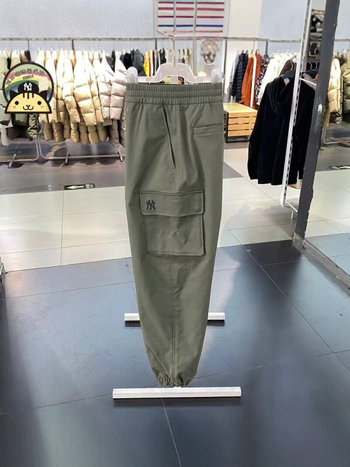 Muške cargo jogger hlače za jesen, udoban kroj, duge hlače s vezicom i manžetama, sportski stil