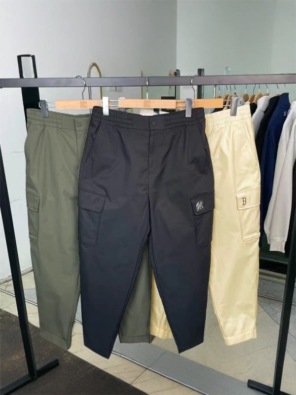 Muške cargo jogger hlače za jesen, udoban kroj, duge hlače s vezicom i manžetama, sportski stil