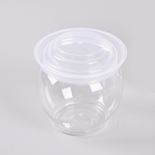 Prozirna PET plastična staklenka za kiseljenje povrća, čvrsta konstrukcija, promjer otvoru 85 mm, hermetički zatvarač