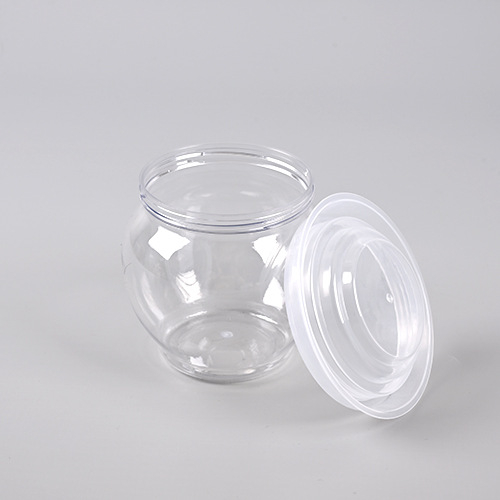 Prozirna PET plastična staklenka za kiseljenje povrća, čvrsta konstrukcija, promjer otvoru 85 mm, hermetički zatvarač