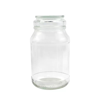 Staklena zatvorena posuda za instant kavu, kapacitet 1500 ml, prehrambena kvaliteta bez olova