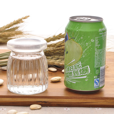 Soumei staklena hermetička posuda za skladištenje, 300 ml, okrugla, mikrovalno sigurna, za žitarice, med i limun, kiselice, mliječni prah, čajne listiće i enzimske bočice