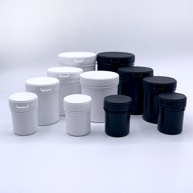 Zatvorene plastične posude s širokim otvorom 350ml/500ml/1L, debelo tijelo PP spremnika s vijčanim poklopcem, prehrambena kvaliteta