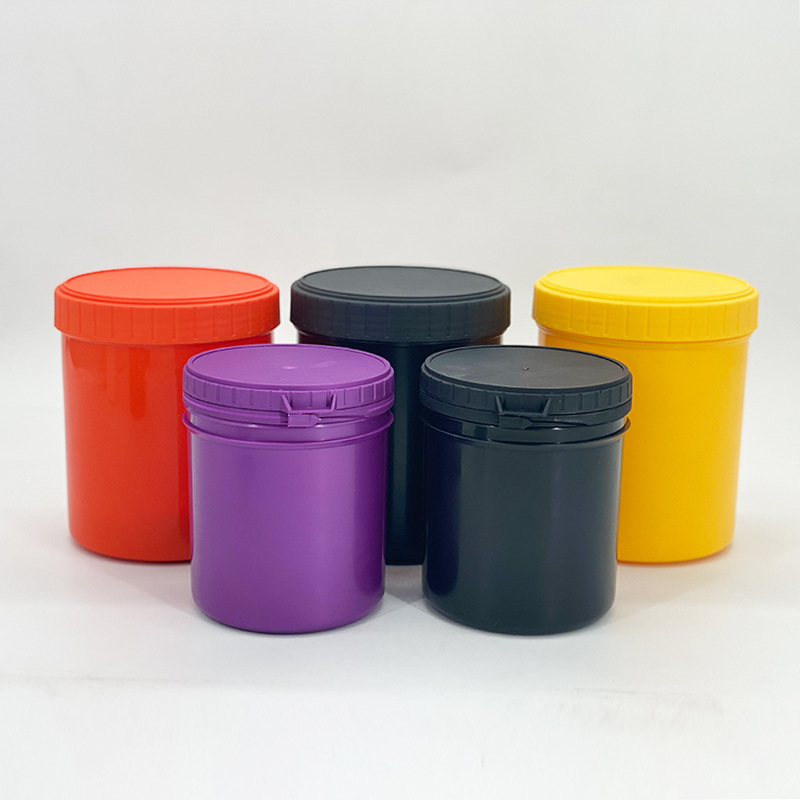 Zatvorene plastične posude s širokim otvorom 350ml/500ml/1L, debelo tijelo PP spremnika s vijčanim poklopcem, prehrambena kvaliteta