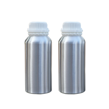 500 ml polirana aluminijska kozmetička boca, prazna ambalaža, zatvoren aluminijski kontejner