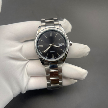 Unisex vodootporan kvarcni sat s Miyota 2115 mehanizmom iz Japana, kućište i narukvica od 304 nehrđajućeg čelika, promjer 38 mm