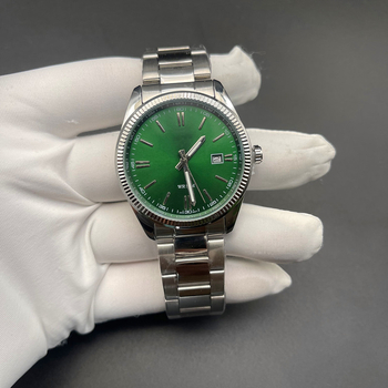 Unisex vodootporan kvarcni sat s Miyota 2115 mehanizmom iz Japana, kućište i narukvica od 304 nehrđajućeg čelika, promjer 38 mm