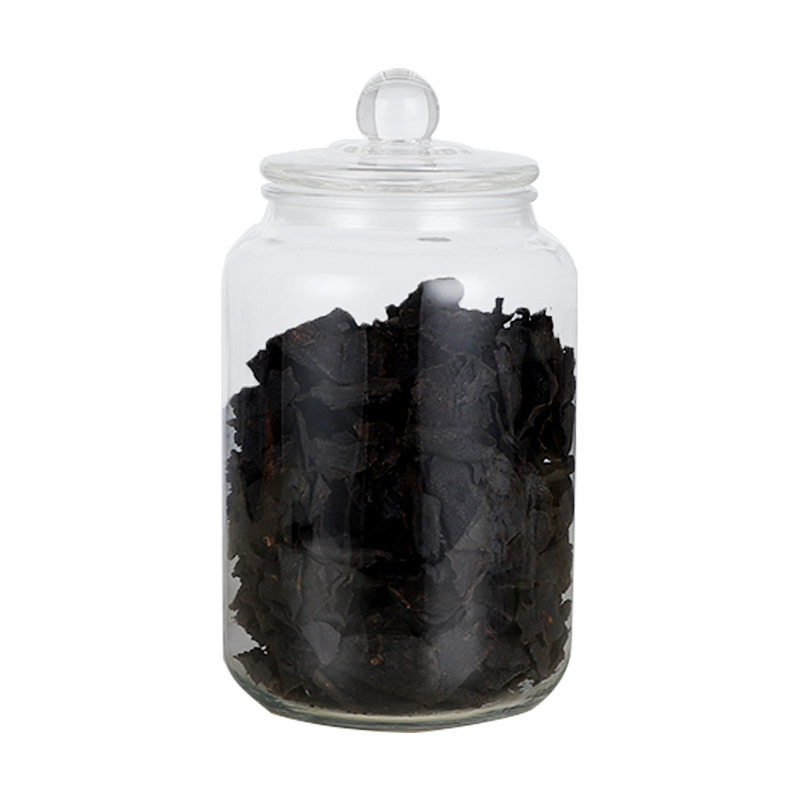 Staklena posuda za skladištenje s vodonepropusnim poklopom, kapaciteta 2L/3L/5L, okrugla, ojačana, za žitarice, kiseli krastavci i umake