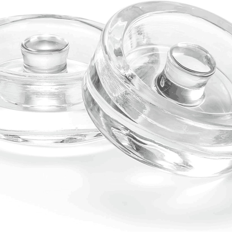 Staklena posuda za konzerviranje i fermentiranje, pogodna za kiseljenje povrća i kiselo zelje, cilindrična, 301–500 ml