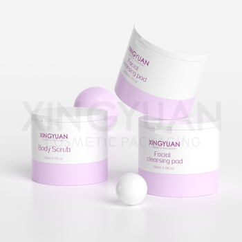 Vymeniteľná fľaštička na krém s lyžičkou, dvojitá konštrukcia, flip uzáver, prázdny kozmetický pohár (100 ml, 150 ml, 200 ml)