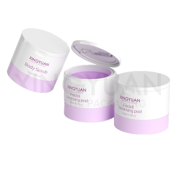 Vymeniteľná fľaštička na krém s lyžičkou, dvojitá konštrukcia, flip uzáver, prázdny kozmetický pohár (100 ml, 150 ml, 200 ml)